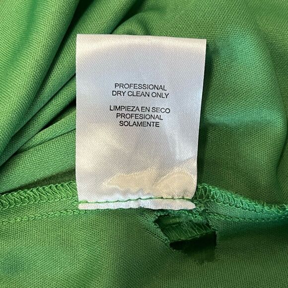 NWT City Studio | Juniors Green Taffeta One Shoulder Fit & Flare Mini Dress 7/8 - Picture 9 of 9